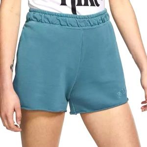 Nike blue terry shorts - Size S